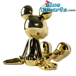 Mickey Seduto – Cromato Oro – Mickey Mouse – Marcel Wanders – Leblon Delienne – 12 × 13,5 cm
