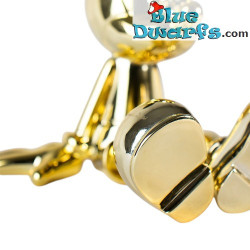 Mickey Sentado – Cromado Dorado – Mickey Mouse – Marcel Wanders – Leblon Delienne – 12 × 13,5 cm