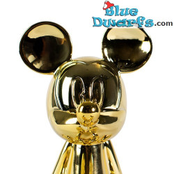 Mickey Sentado – Cromado Dorado – Mickey Mouse – Marcel Wanders – Leblon Delienne – 12 × 13,5 cm