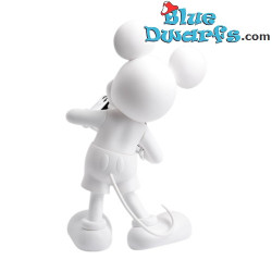 Mickey mit Liebe – Mickey Mouse – Kelly Hoppen – Weiß und Silber – Leblon Delienne – 30 × 18,5 cm