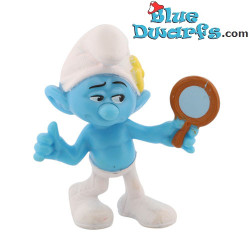 Pitufo vanidoso - Figura de plástico - McDonald’s Happy Meal (2013) - 8 cm