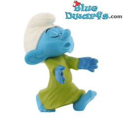 Puffo sonnambulo - Figura in plastica - McDonald’s Happy Meal (2013) - 8 cm
