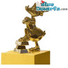 Scrooge McDuck – Oro cromado – Mickey Mouse – DuckTales – Leblon Delienne – 30 × 18,5 cm