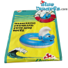 Inflatable Smurf tube for children