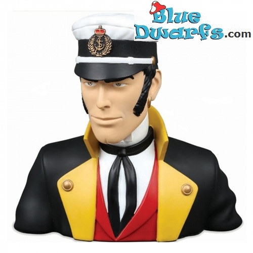 Busto da collezione in resina di Corto Maltese - Tintinimaginatio - Moulinsart - 23 cm