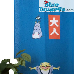 Kichijo Blue Japanese Curtains – Spirited Away – Studio Ghibli – 85 x 150 cm