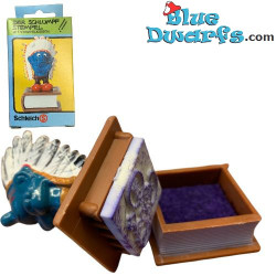 20020, 20031, 20144, 20062: Smurf's Stamp Set - 4 Smurfs - Schleich - 5,5 cm