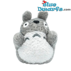 Totoro Knuffelpop - Grijs - Mijn Buur Totoro – Studio Ghibli – 21 x 17 x 15 cm
