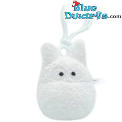 Witte Totoro Pluche met Strap – Mijn Buur Totoro – Studio Ghibli – 6 cm