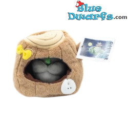 Peluche Totoro en un Tronco de Árbol – Mi Vecino Totoro – Studio Ghibli – 12 cm