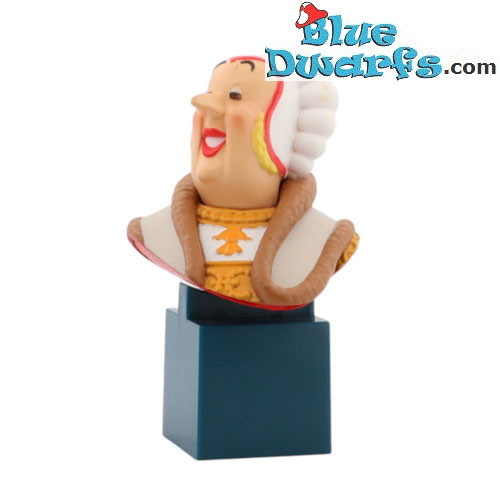Kleine buste van Bianca Castafiore - Plastic figuur Kuifje - Moulinsart (2017) - 7,5 cm