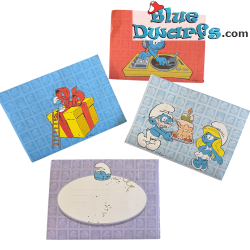 32 Umschläge – Do it yourself – Die Schlümpfe – 4 Motive – 16 x 12 cm
