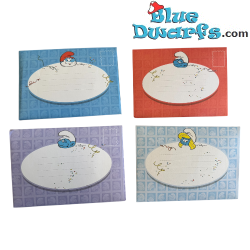 32 envelopes – Do it yourself – The Smurfs – 4 designs – 16 x 12 cm