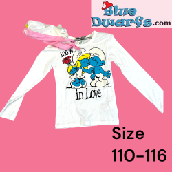 Children’s T-shirt for girls – In love – 6–7 years (size M)