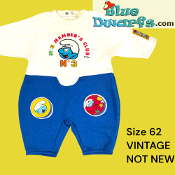 Baby bodysuit – The Smurfs – not new – size 62