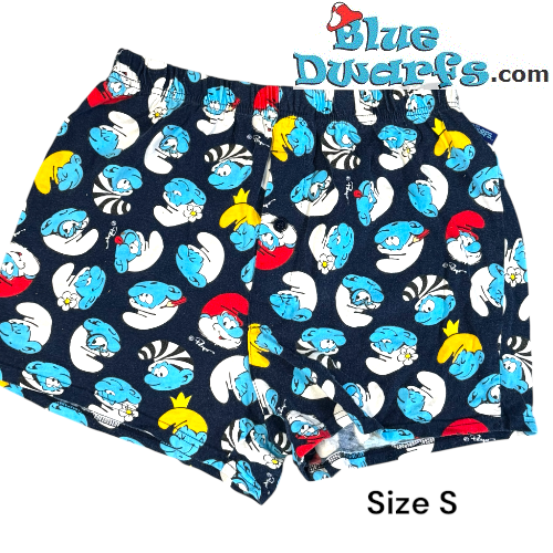 Pyjamahose – Schlumpfköpfe – Größe S – Erwachsene