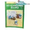 Smurfen stripboek en spelletjesboek - Franstalig -  Les Schtroumpfs Éclopés - 1994