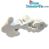 Les Confidences: Two Playful White Kittens - Dubout Cat Figurine - Parastone - 9,5 cm