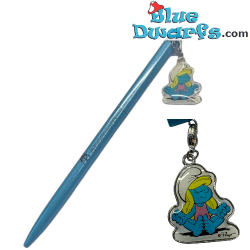Smurfen pen  Atomium - Yoga Smurfin - 14cm