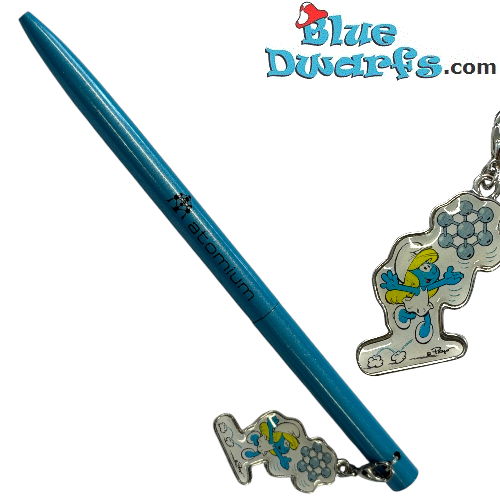 Bolígrafo los Pitufos Atomium - Pitufina - 14 cm
