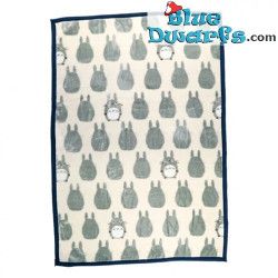 Manta con silueta de Totoro - Mi vecino Totoro – Studio Ghibli – 100 x 140 cm