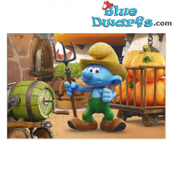 Los Pitufos – Rompecabezas – Pitufo Granjero y Calabazas – Dodo Toys – 35 piezas – 27 x 20 cm