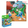 Les Schtroumpfs – Puzzle – Cache-cache et Dragon – Dodo Toys – 20 pièces – 22 x 22 cm