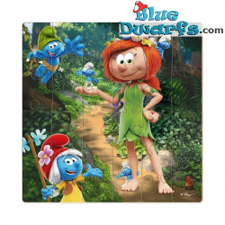The Smurfs Puzzle - Princess in the Forest - Dodo Toys - 24 Pieces - 22 x 22 cm