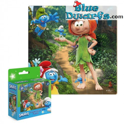 Les Schtroumpfs – Puzzle – Princesse dans la Forêt – Dodo Toys – 24 pièces – 22 x 22 cm