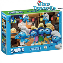 Les Schtroumpfs – Puzzle – La Fête des Schtroumpfs – Dodo Toys – 30 pièces – 27 x 20 cm