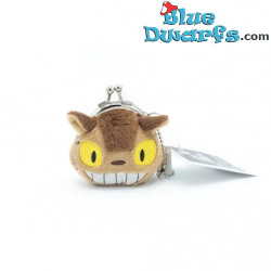 Borsa peluche di Gattobus Mini - Il Mio Vicino Totoro – Studio Ghibli – 8 x 7 x 4 cm