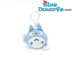 Pluche van Totoro met bandje - Blauw - Mijn buur Totoro – Studio Ghibli – 6 cm