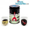 Mondrakete Tim und Struppi Metallbox Set - 2 Espressotassen & Bio-Kaffee - Tintinimaginatio - 220 g