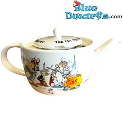 Asterix und Obelix – Porzellan-Teekanne – „Der Tee ist fertig“ – Konitz – 1400 ml