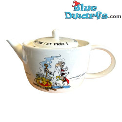 Astérix et Obélix – Théière en porcelaine – « Le thé est prêt » – Konitz – 1400 ml