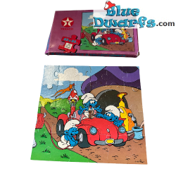 Puzzle dei Puffi - 4 pezzi Texaco - scatole non in perfette condizioni