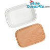 Enamel butter dish with wooden lid for Viennese pastries - My Neighbor Totoro – Studio Ghibli – 500 ML