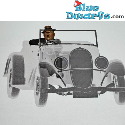 El Convertible de Gibbons - Oldsmobile six Convertible roadster - 1932 - Coche de Tintín N°46 - 1/24 - 12 cm