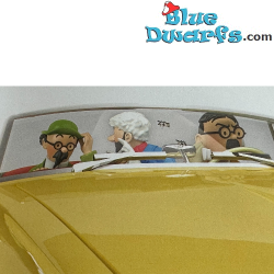 Das Bordure Cabrio Mercedes-Benz 220 S - Pontoon Cabriolet, series W180 - Tim und Struppi Auto Nr. 24 - 1956 - 1/24 - 12 cm