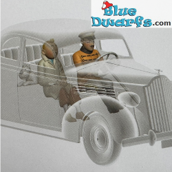 La Packard Super Eight Coupe de Muskar XII - Voiture de Tintin N°28- 1937 - 1/24 - 12 cm