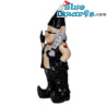 Rockende dwergvrouw met stinkende vinger - Stoute Dwergen beeldjes - Polyresin - 32 cm