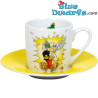 Asterix drinking Magic Potion – Porcelain Espresso Mug with Saucer – Könitz – 85 ml