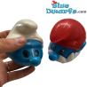 Hoofden van Grote Smurf en Smurf - Vintage item  (niet nieuw)