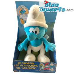 Smurfs plush toy – press his hand and see what happens… – approx. 25 cm