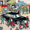 Die offizielle Limousine - ZIL-114 Sedan - Tim und Struppi Auto Nr. 64 - 1/24 - 20 cm