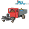 The Blue Lotus Red Truck - Renault 15CV - Tintin Car N°49 - 1933 - 1/24 - 20 cm