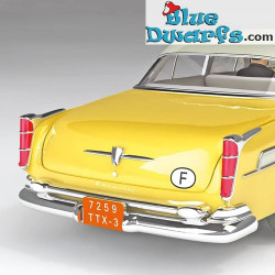 The yellow Taxi Chrysler car of the kidnappers - Tintin Car N°39 - 1/24 - 26 cm