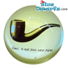 Ceci n'est pas une pipe – The Treachery of Images – Magritte paperweight – René Magritte Collection – Parastone – 8 cm