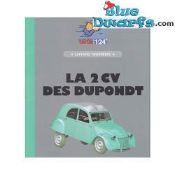 The breaking - down car of Thomson and Thompson - Citroën 2 CV AZL Belge - 1955 - Tintin Car - Scale 1/24 - No. 8