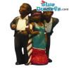 Trio de chanteurs - Musiciens de jazz - Collection All that Jazz - Parastone – 3 Statues Unies - 10 x 10 cm